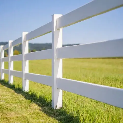 Farm fence materials.