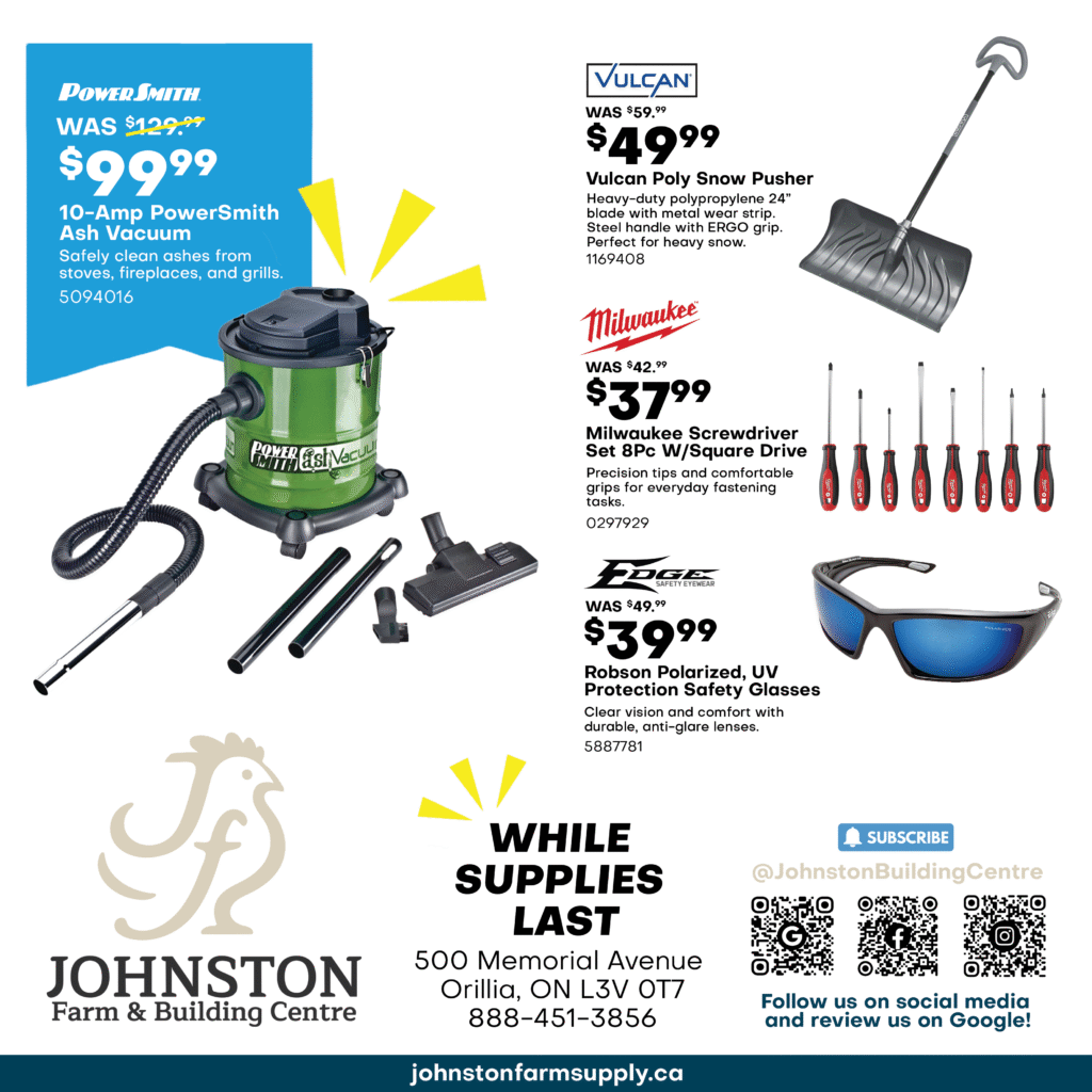 November Door Crashers at Johnston Farm & Building Centre in Orillia